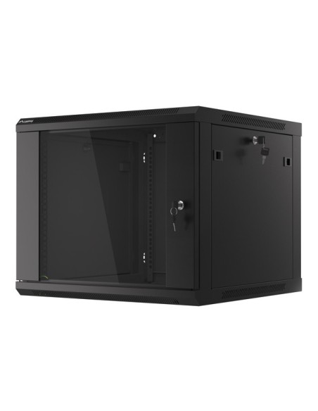 Szafa rackowa wisząca 19" 9U 600x600 czarna | Szafy serwerowe | ODEL.PL