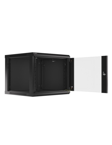Szafa rackowa wisząca 19" 9U 600x600 czarna | Szafy serwerowe | ODEL.PL