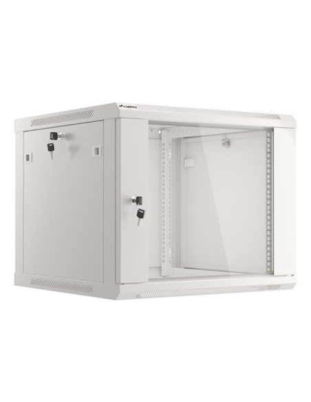 Szafa rackowa wisząca 19" 9U 600x600 szara | Szafy serwerowe | ODEL.PL