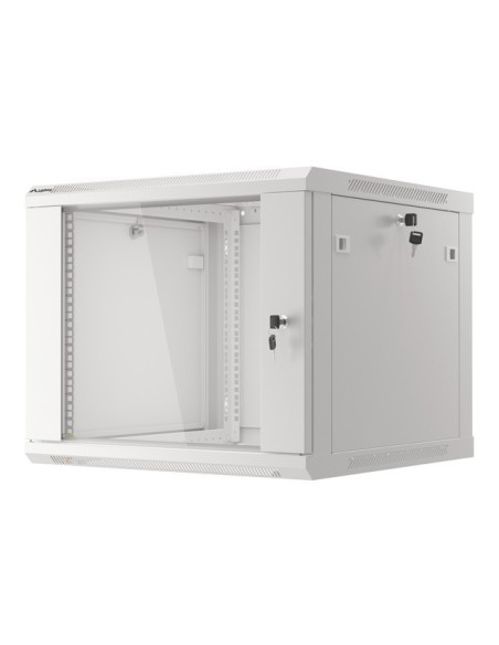 Szafa rackowa wisząca 19" 9U 600x600 szara | Szafy serwerowe | ODEL.PL