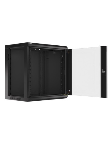 Szafa rackowa wisząca 19" 12U 600x450 czarna | Szafy serwerowe | ODEL.PL