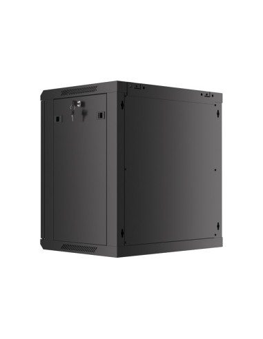 Szafa rackowa wisząca 19" 12U 600x450 czarna | Szafy serwerowe | ODEL.PL