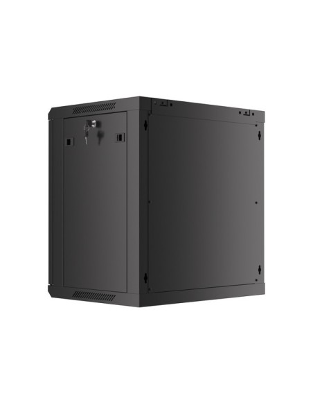 Szafa rackowa wisząca 19" 12U 600x450 czarna | Szafy serwerowe | ODEL.PL