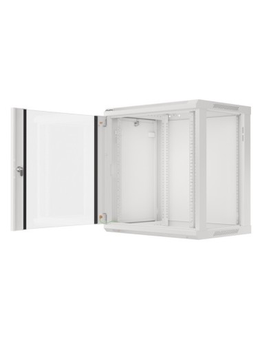 Szafa rackowa wisząca 19" 12U 600x450 szara | Szafy serwerowe | ODEL.PL