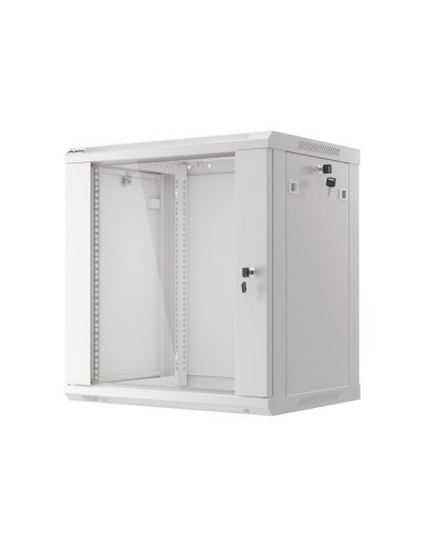 Szafa rackowa wisząca 19" 12U 600x450 szara | Szafy serwerowe | ODEL.PL
