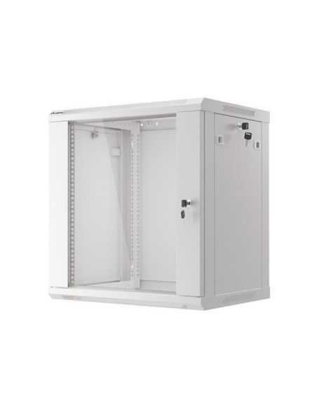 Szafa rackowa wisząca 19" 12U 600x450 szara | Szafy serwerowe | ODEL.PL