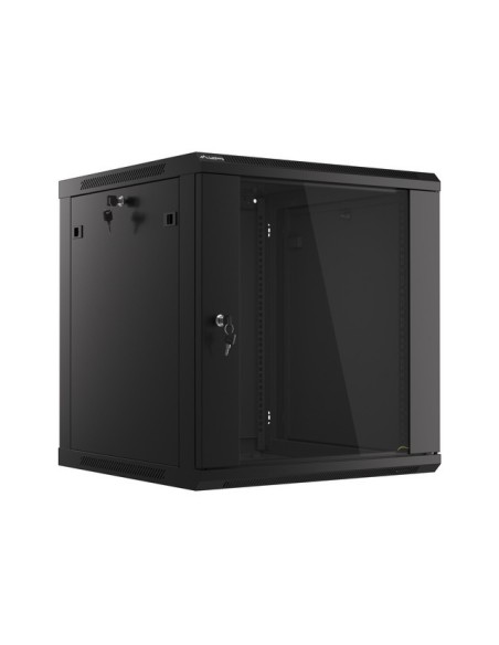 Szafa rackowa wisząca 19" 12U 600x600 czarna | Szafy serwerowe | ODEL.PL