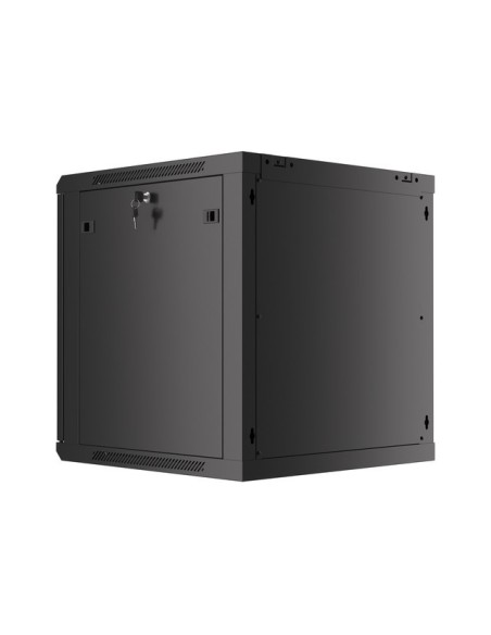 Szafa rackowa wisząca 19" 12U 600x600 czarna | Szafy serwerowe | ODEL.PL