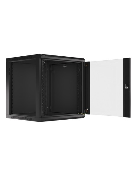 Szafa rackowa wisząca 19" 12U 600x600 czarna | Szafy serwerowe | ODEL.PL