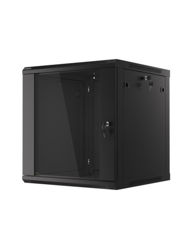 Szafa rackowa wisząca 19" 12U 600x600 czarna | Szafy serwerowe | ODEL.PL