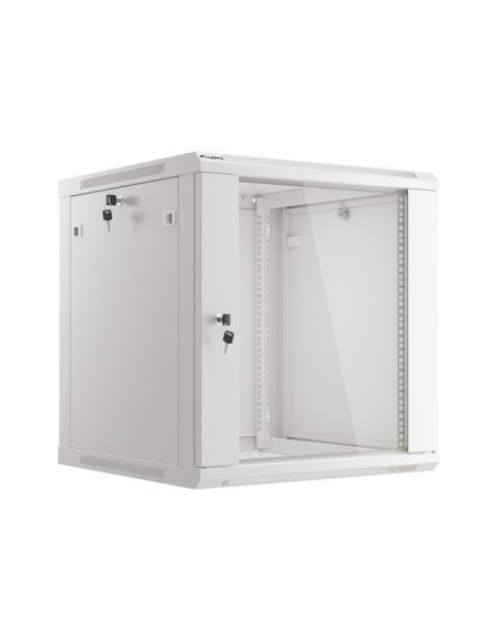 Szafa rackowa wisząca 19" 12U 600x600 szara | Szafy serwerowe | ODEL.PL