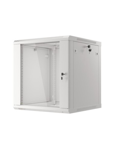 Szafa rackowa wisząca 19" 12U 600x600 szara | Szafy serwerowe | ODEL.PL