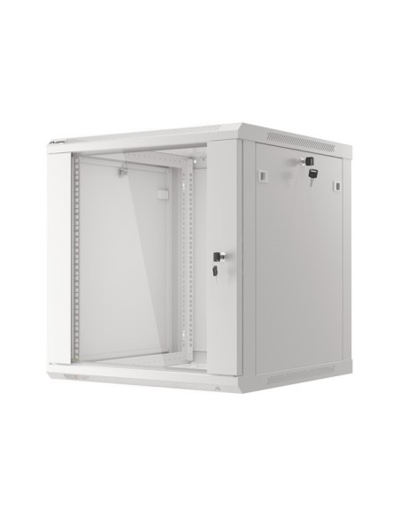 Szafa rackowa wisząca 19" 12U 600x600 szara | Szafy serwerowe | ODEL.PL
