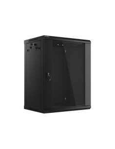 Szafa rackowa wisząca 19" 15U 600x450 czarna | Szafy serwerowe | ODEL.PL