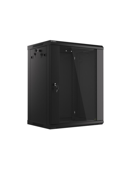 Szafa rackowa wisząca 19" 15U 600x450 czarna | Szafy serwerowe | ODEL.PL