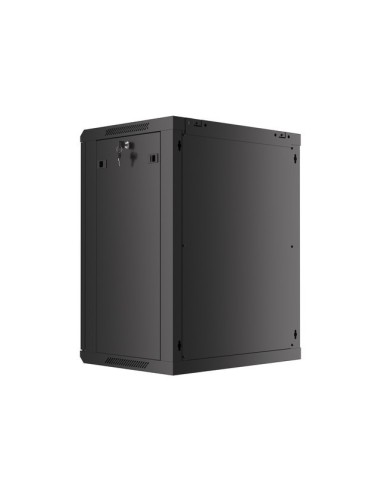 Szafa rackowa wisząca 19" 15U 600x450 czarna | Szafy serwerowe | ODEL.PL