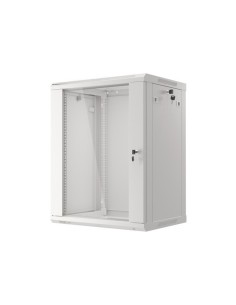 Szafa rackowa wisząca 19" 15U 600x450 szara | Szafy serwerowe | ODEL.PL 2
