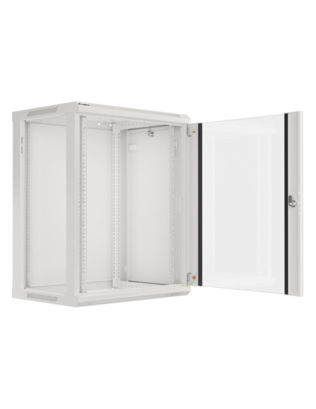 Szafa rackowa wisząca 19" 15U 600x450 szara | Szafy serwerowe | ODEL.PL
