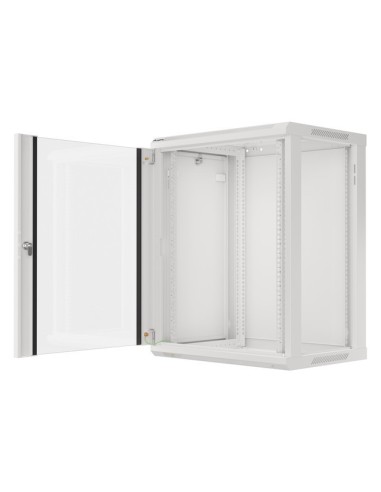 Szafa rackowa wisząca 19" 15U 600x450 szara | Szafy serwerowe | ODEL.PL