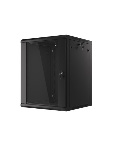 Szafa rackowa wisząca 19" 15U 600x600 czarna | Szafy serwerowe | ODEL.PL