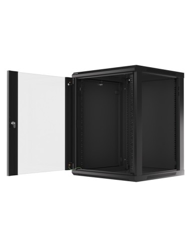 Szafa rackowa wisząca 19" 15U 600x600 czarna | Szafy serwerowe | ODEL.PL