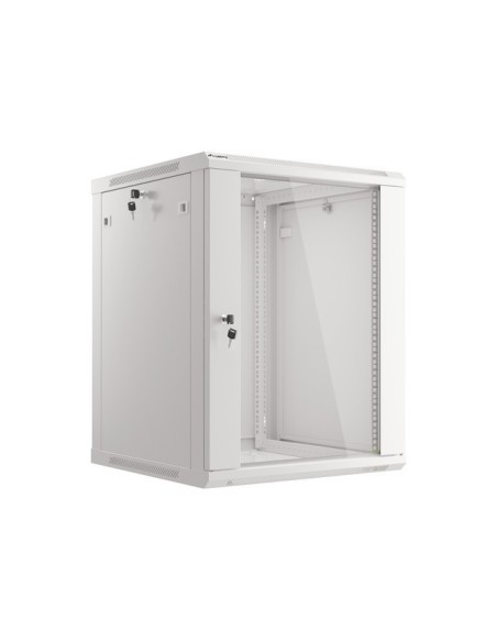 Szafa rackowa wisząca 19" 15U 600x600 szara | Szafy serwerowe | ODEL.PL