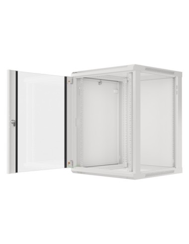 Szafa rackowa wisząca 19" 15U 600x600 szara | Szafy serwerowe | ODEL.PL