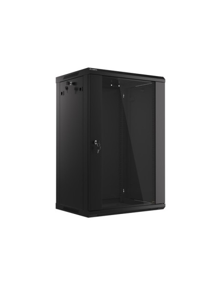 Szafa rackowa wisząca 19" 18U 600x450 czarna | Szafy serwerowe | ODEL.PL