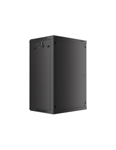 Szafa rackowa wisząca 19" 18U 600x450 czarna | Szafy serwerowe | ODEL.PL
