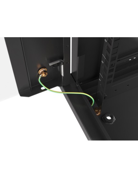 Szafa rackowa wisząca 19" 18U 600x450 czarna | Szafy serwerowe | ODEL.PL