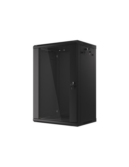 Szafa rackowa wisząca 19" 18U 600x450 czarna | Szafy serwerowe | ODEL.PL