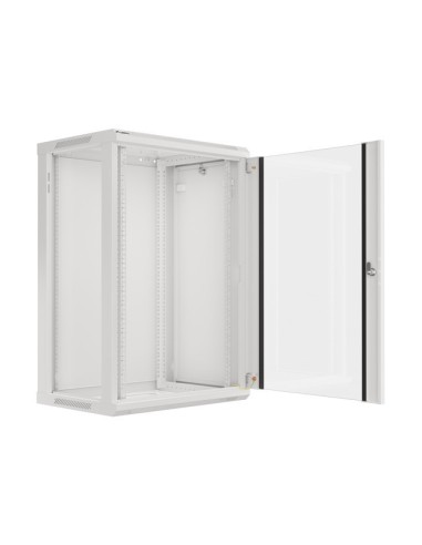 Szafa rackowa wisząca 19" 18U 600x450 szara | Szafy serwerowe | ODEL.PL