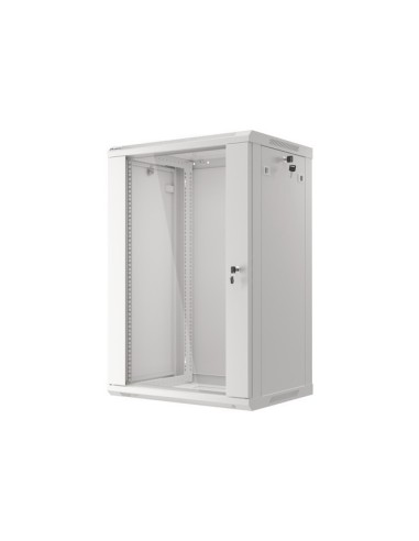 Szafa rackowa wisząca 19" 18U 600x450 szara | Szafy serwerowe | ODEL.PL