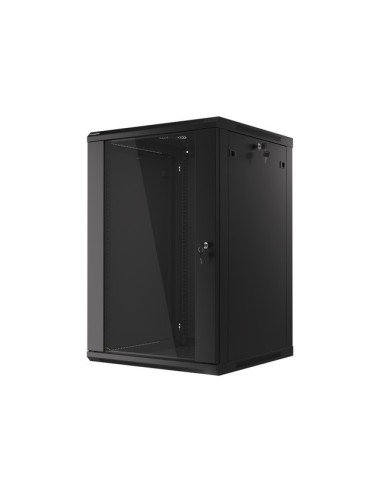 Szafa rackowa wisząca 19" 18U 600x600 czarna | Szafy serwerowe | ODEL.PL
