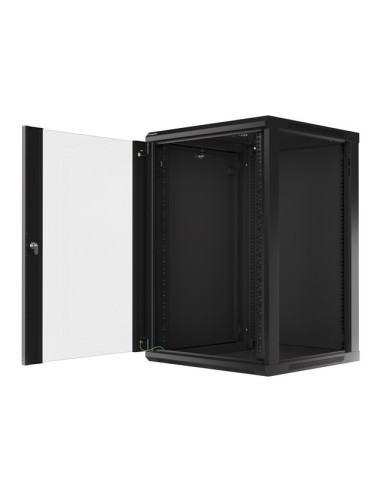 Szafa rackowa wisząca 19" 18U 600x600 czarna | Szafy serwerowe | ODEL.PL