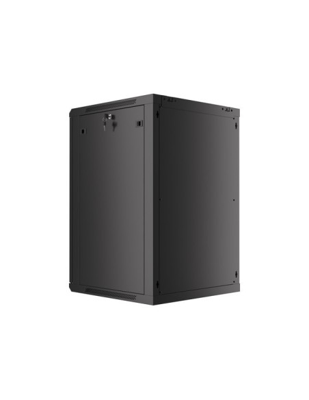 Szafa rackowa wisząca 19" 18U 600x600 czarna | Szafy serwerowe | ODEL.PL