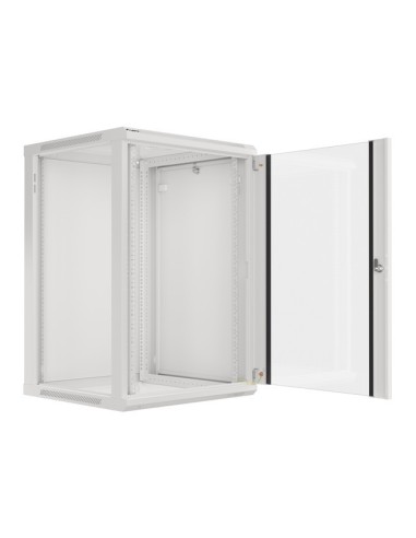 Szafa rackowa wisząca 19" 18U 600x600 szara | Szafy serwerowe | ODEL.PL