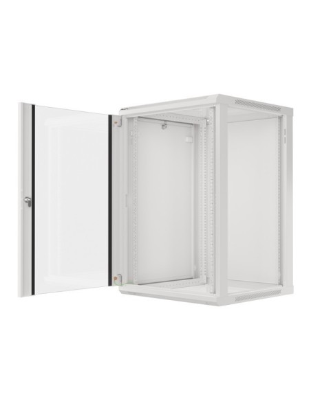 Szafa rackowa wisząca 19" 18U 600x600 szara | Szafy serwerowe | ODEL.PL