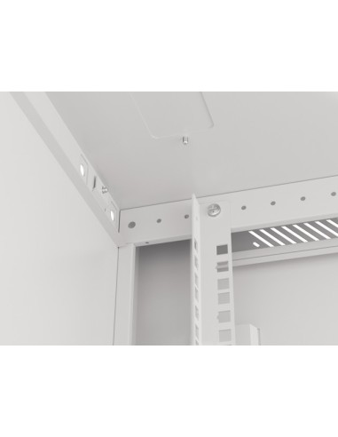 Szafa rackowa wisząca 19" 18U 600x600 szara | Szafy serwerowe | ODEL.PL