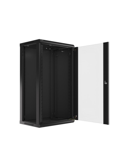 Szafa rackowa wisząca 19" 22U 600x450 czarna | Szafy serwerowe | ODEL.PL