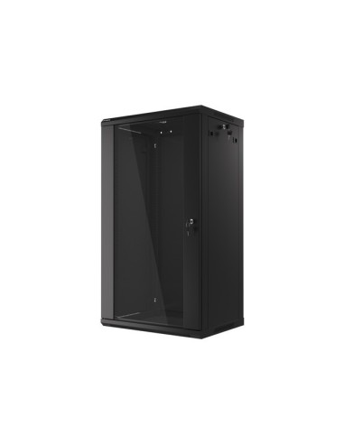 Szafa rackowa wisząca 19" 22U 600x450 czarna | Szafy serwerowe | ODEL.PL