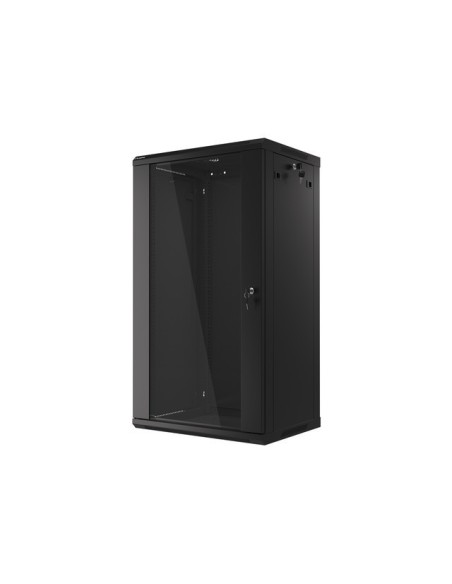 Szafa rackowa wisząca 19" 22U 600x450 czarna | Szafy serwerowe | ODEL.PL