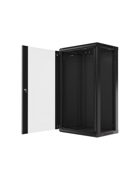 Szafa rackowa wisząca 19" 22U 600x450 czarna | Szafy serwerowe | ODEL.PL