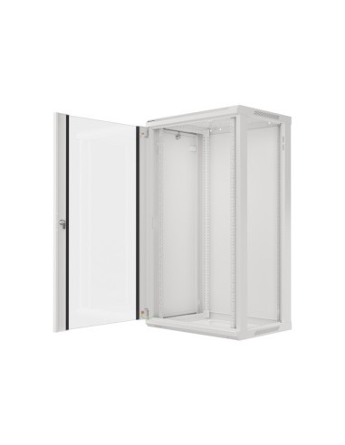 Szafa rackowa wisząca 19" 22U 600x450 szara | Szafy serwerowe | ODEL.PL