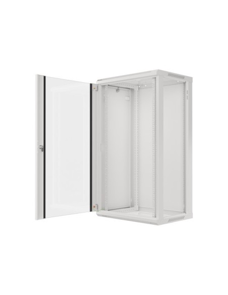 Szafa rackowa wisząca 19" 22U 600x450 szara | Szafy serwerowe | ODEL.PL