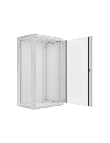 Szafa rackowa wisząca 19" 22U 600x450 szara | Szafy serwerowe | ODEL.PL