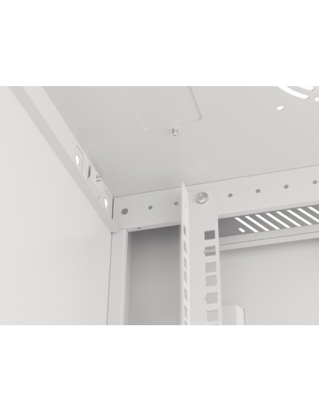 Szafa rackowa wisząca 19" 22U 600x450 szara | Szafy serwerowe | ODEL.PL