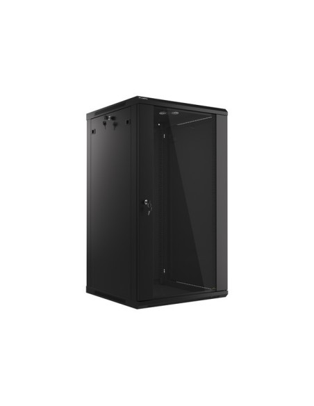 Szafa rackowa wisząca 19" 22U 600x600 czarna | Szafy serwerowe | ODEL.PL