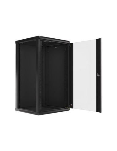 Szafa rackowa wisząca 19" 22U 600x600 czarna | Szafy serwerowe | ODEL.PL