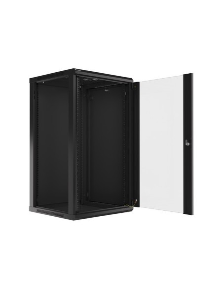 Szafa rackowa wisząca 19" 22U 600x600 czarna | Szafy serwerowe | ODEL.PL